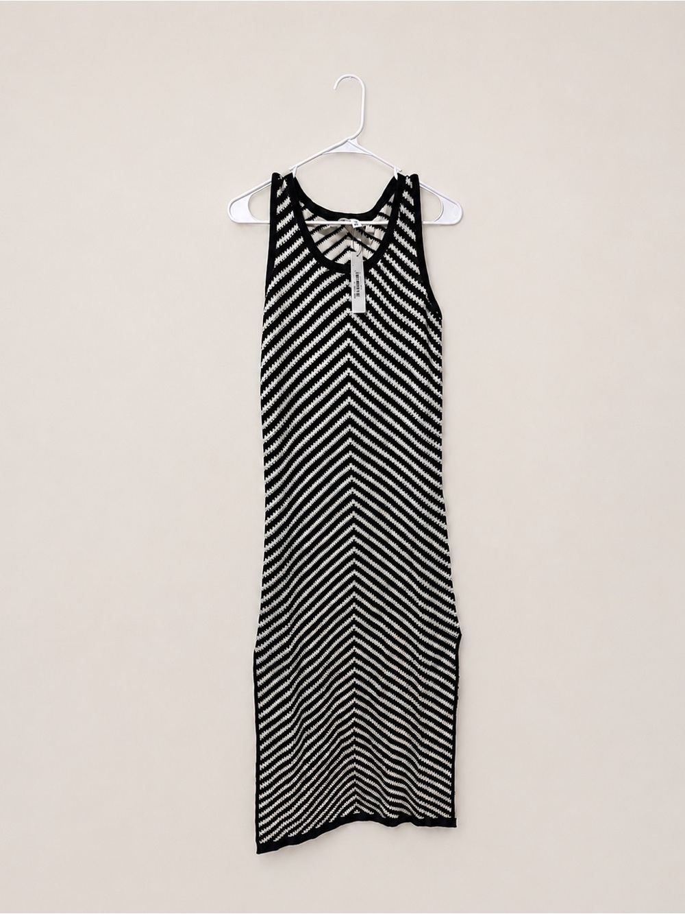NWT The Drop Chevron Knit Midi Maxi‎ Dress Size S